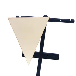 Mirror geometric acrylic oversize earrings for girl