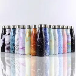 New Products 2022 350ml 500ml 650ml 750ml 1000ml Double Wall Insulated Cola Stainless Steel Water Bottle