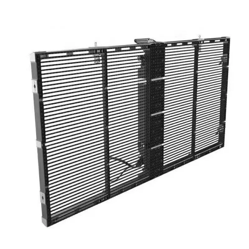 Shopping Mall Transparent LED Display Panel Transparent LED Video Wall Transparent Glass LED Display