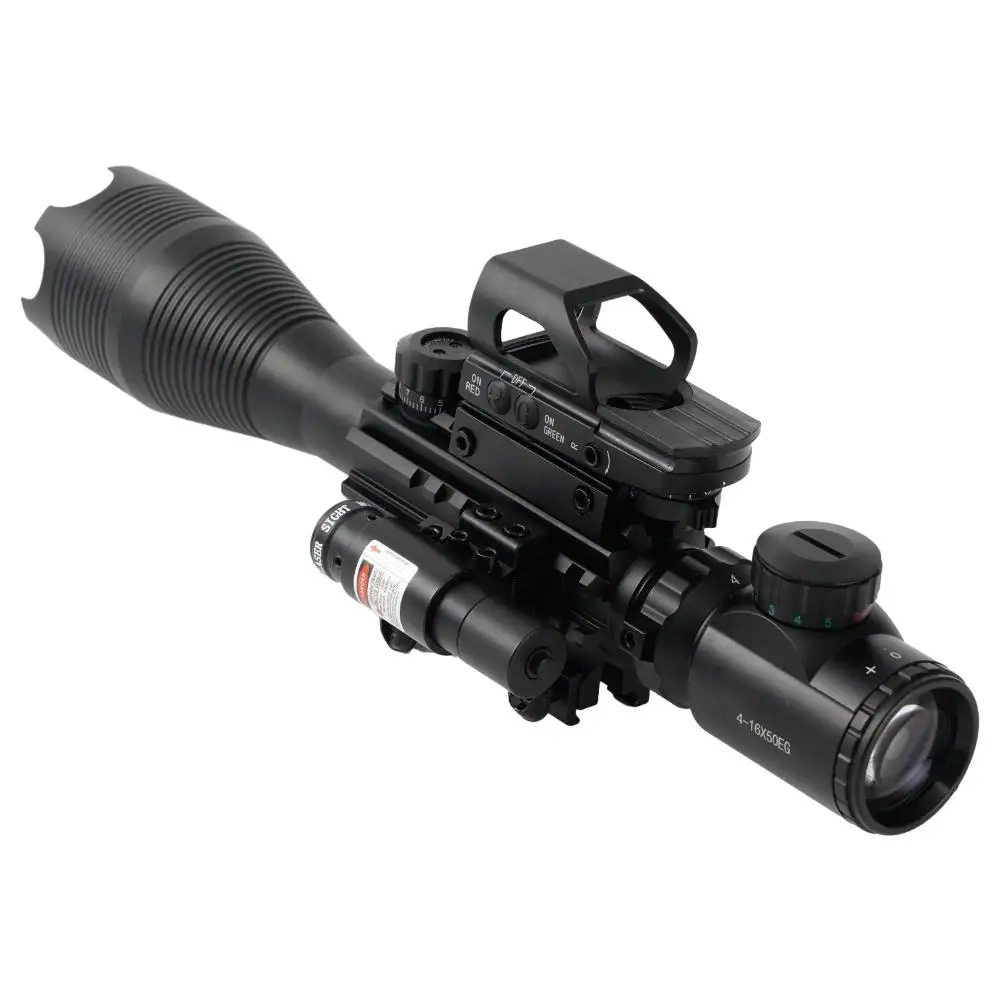 4-16X50 EG Tactical Sight+ Red Dot Combo SFP Scope 4-16X50EG Red Dot Sight for Outdoor Hunting