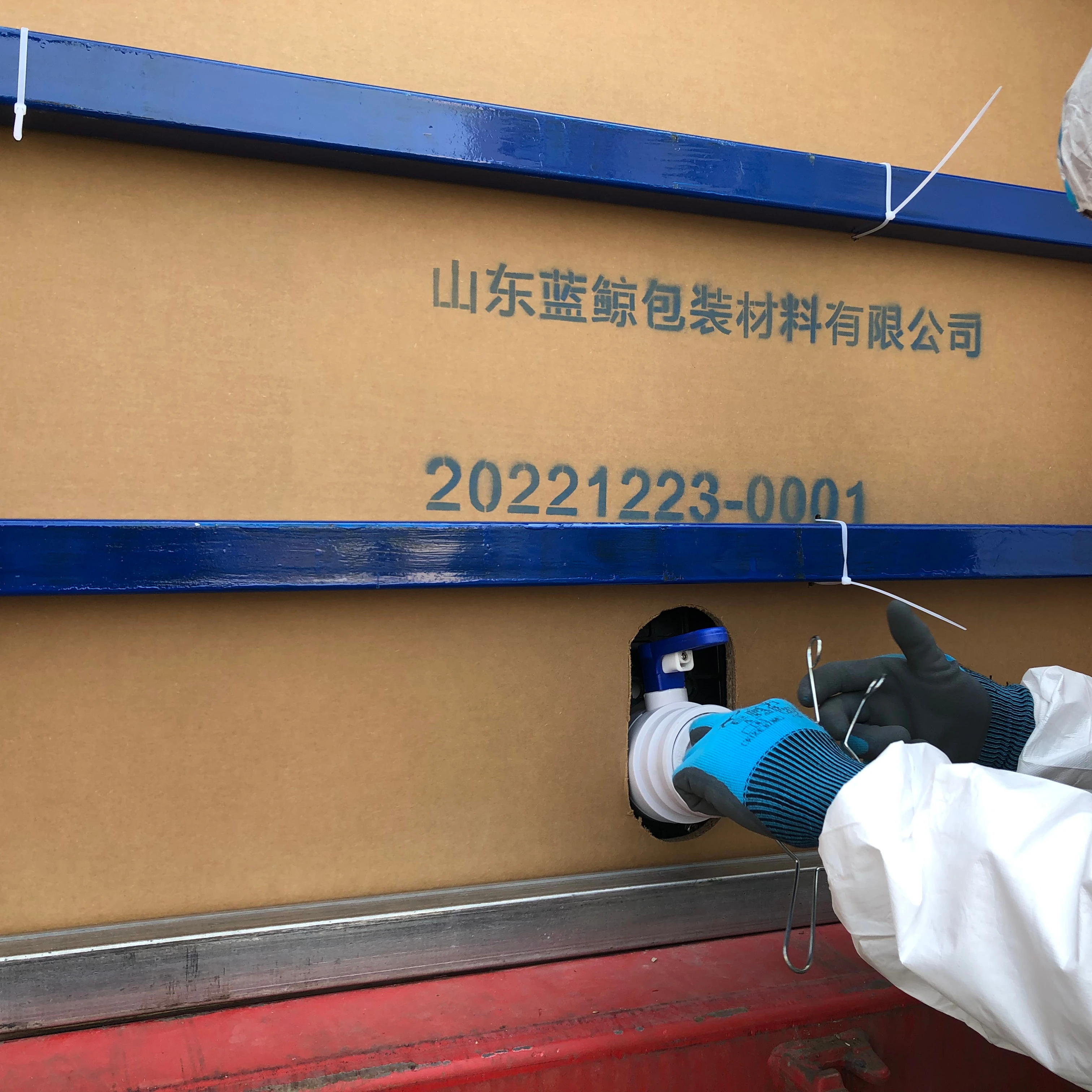 Flexitank flexi bag in 20ft container for latex plasticizer lubricant oil second-hand oil diesel grinding aid