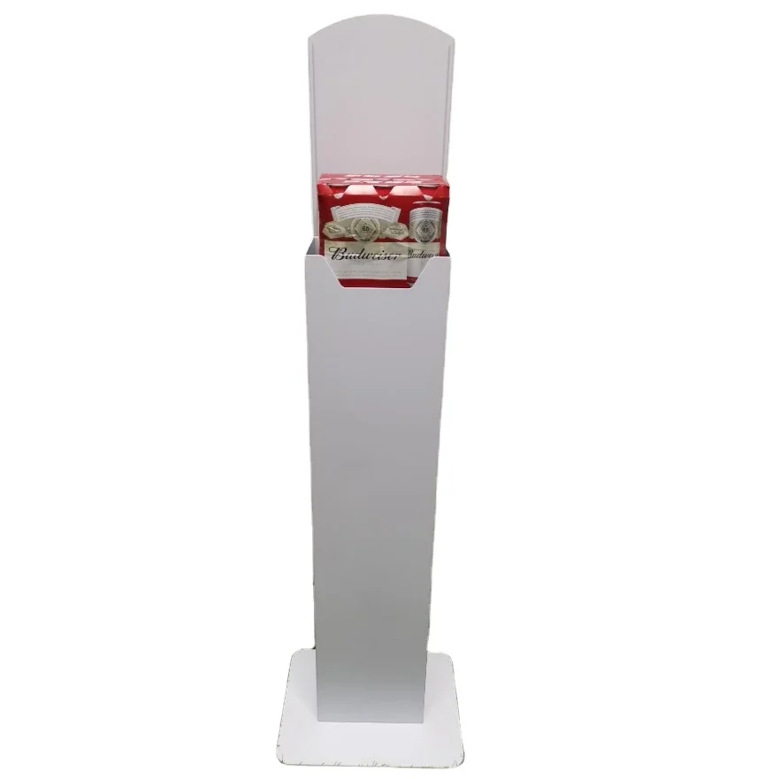 Customized Supermarket Floor Metal Display Racks Shelf For Red Wine Whisky Glass Bottle Retail Store Iron Wine Display Rack