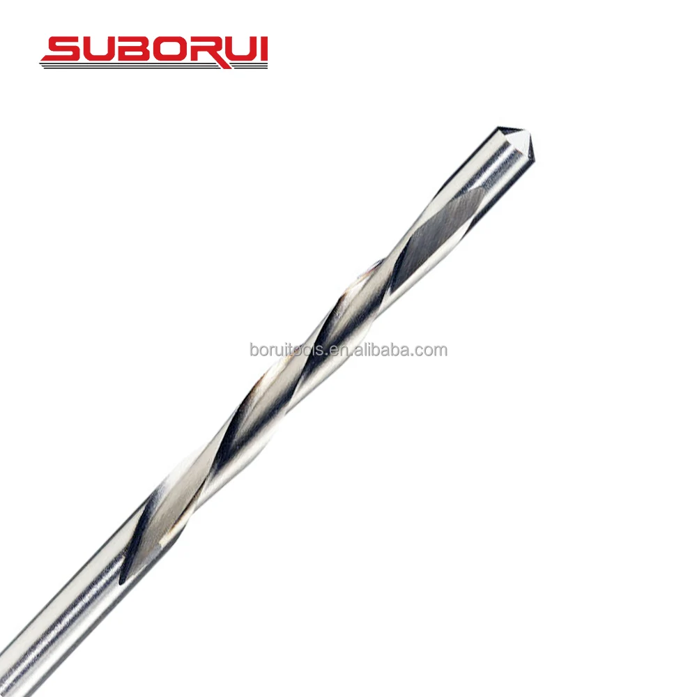 SUBORUI HSS 1/8 1/4 5/32 Guide point Tip Steel Guide Point X-bits Drywall Cutting Router Cut Out Drill Bits For drywall