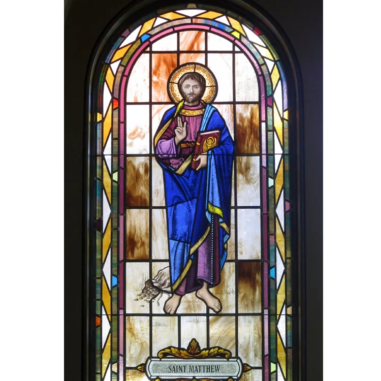 Custom Pictures Patterns Church Art Glass Insulated Tempered Tiffany Decorative Stained Glass Panels