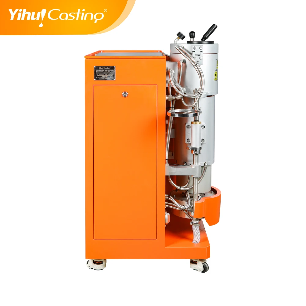 High efficiency  new technology vacuum pressure jewelry 2.5kg casting machine for gold and silver with touch panel