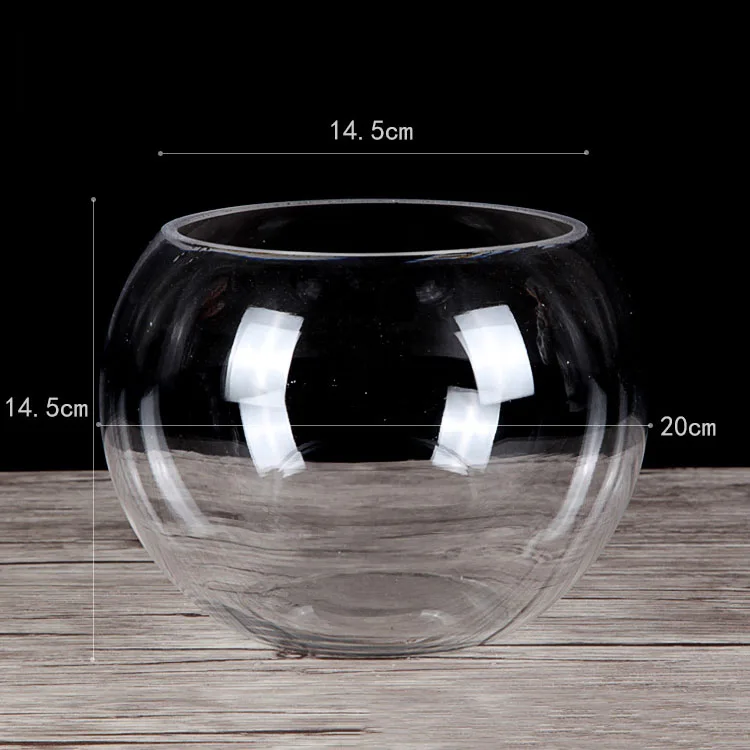 Acrylic Round Wall Mounted Hanging Fish Bowl Aquarium Tank Home Decoration Pot Wall Hanging Mount Bubble Aquarium Bowl Fish Tank