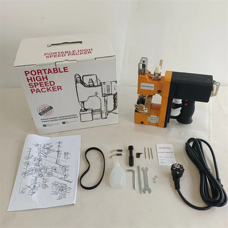 Штепсельный стиль, коммерческая швейная машина для нейлоновых сумок, тканых сумок, мешков