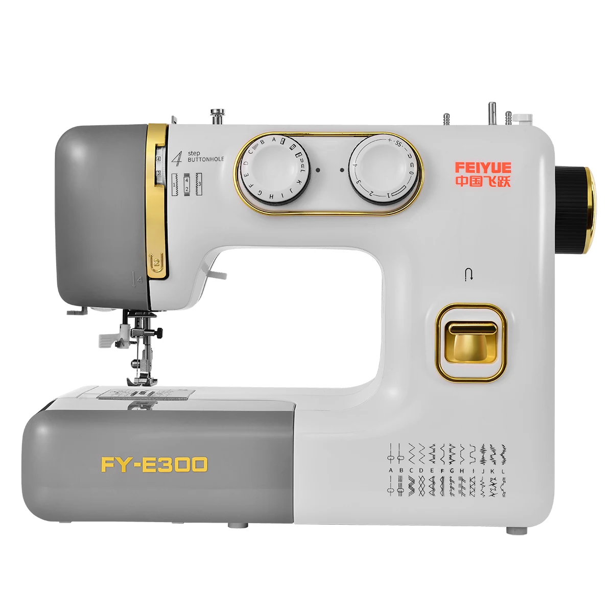 Multi-function domestic sewing machine