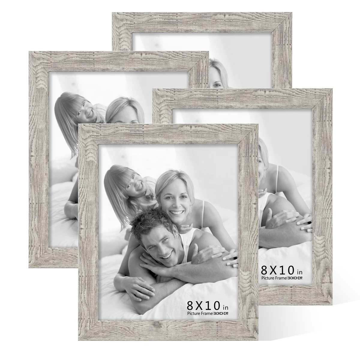 8x10(4 Packs) 5x7(6 Packs) 4x6(6 Packs) Picture Frame Wholesale PS Rustic Wall Photo Frames  for Home Decoration