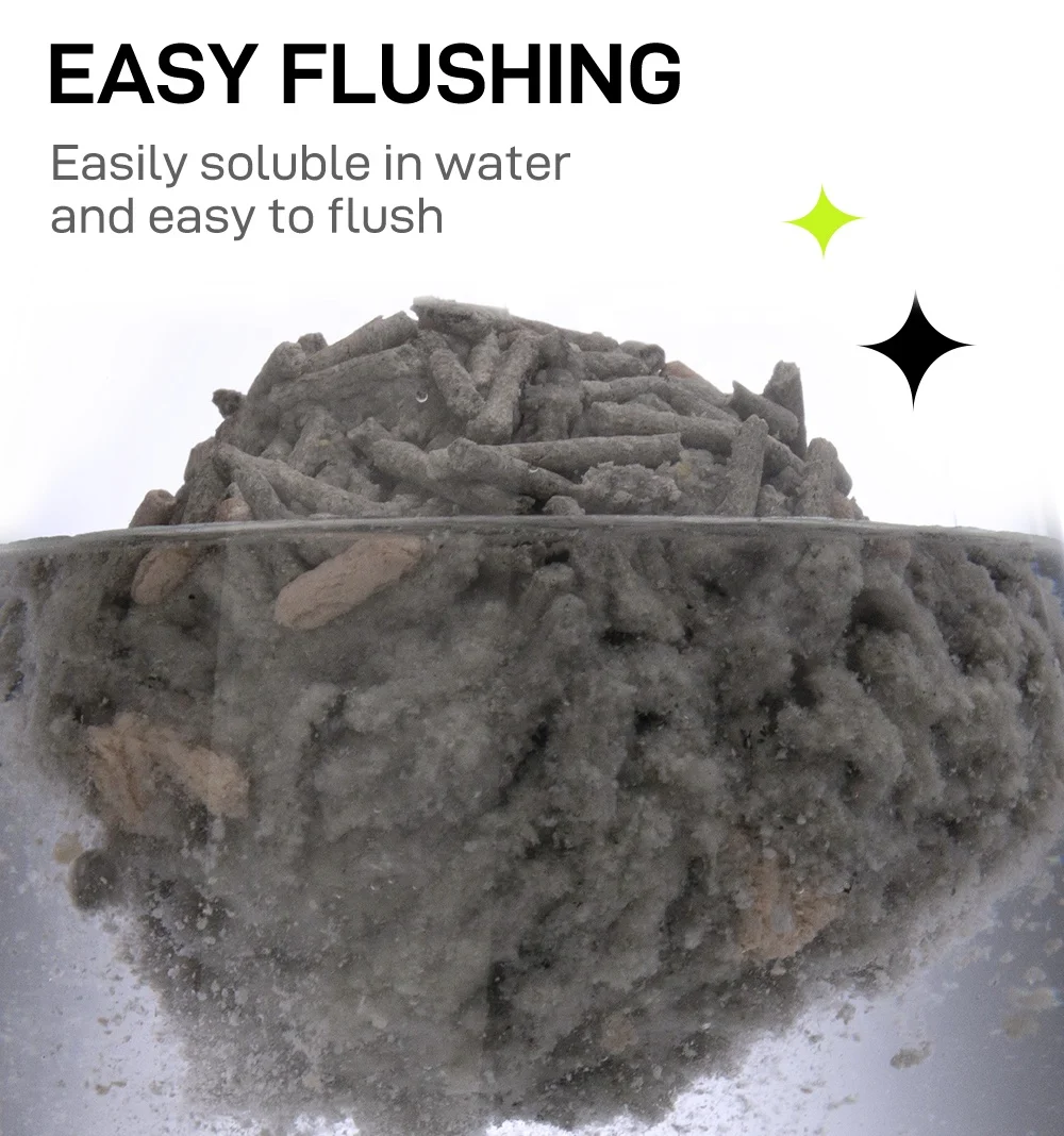 New Type Zeolite Mixed Cat Litter OEM/ODM Tofu Cat Litter Factory Activated Carbon Clumping Clean Bulk Cat Litter