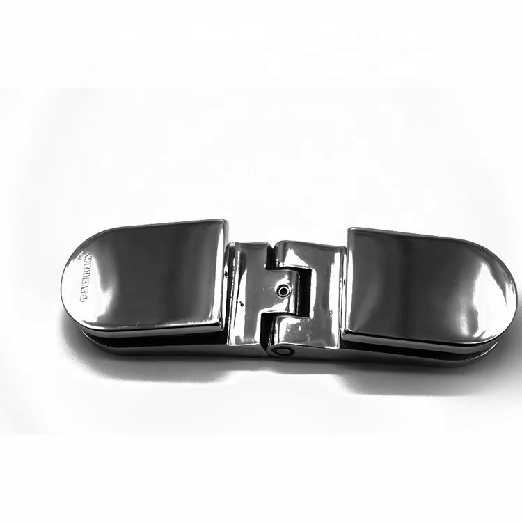 Customizable stainless steel pallet collar 90 degree shower hinge