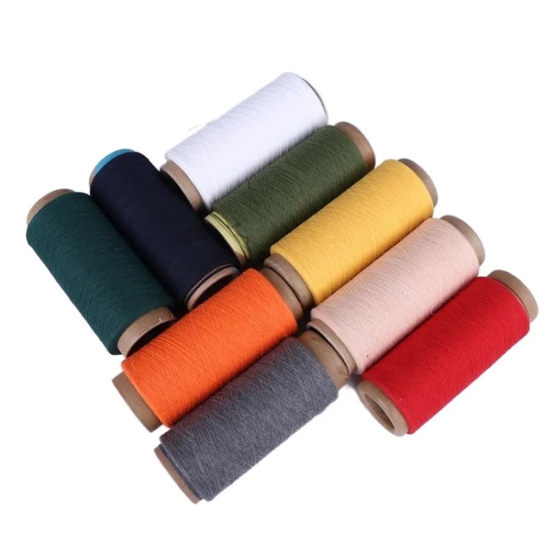 Open End Blended Cotton Poly Towel Recycled Yarn For Weaving