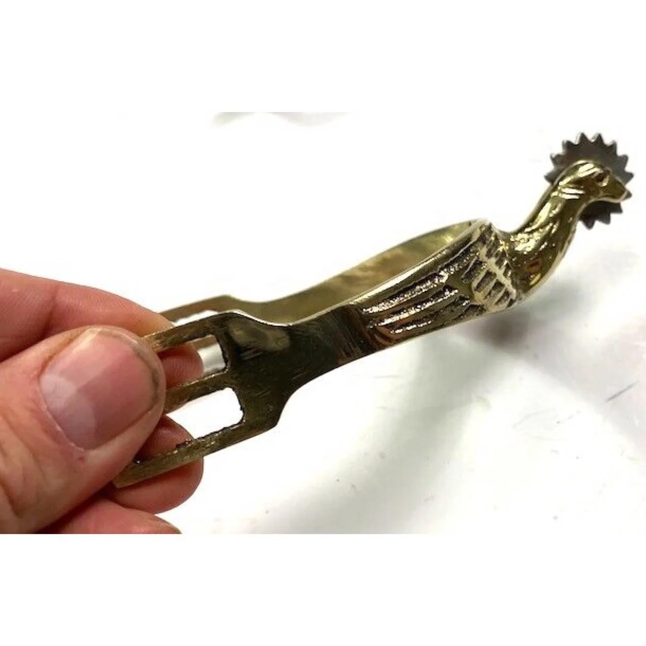 
Civil War Us Union Officer Eagle Head M1859 Cavalry Horse Boots Spurs 