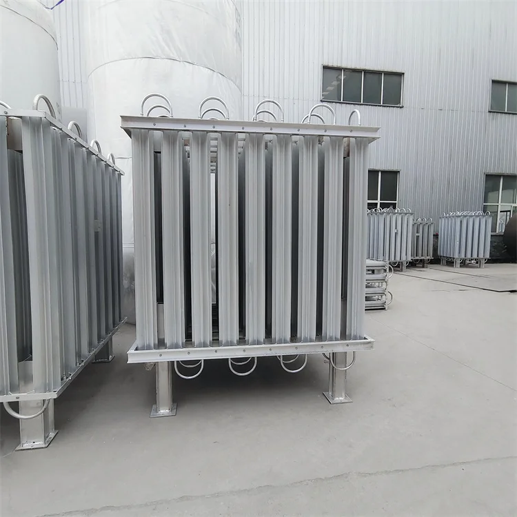 Cryogenic Liquid Ambient Air Vaporizer Stainless Steel Cryogenic Air Ambient Vaporizer