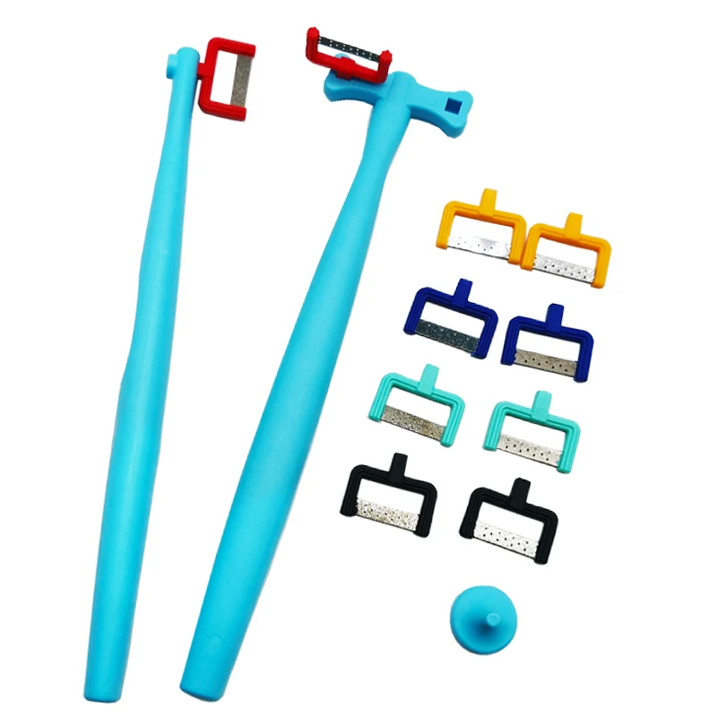 
dental orthodontic interproximal enamel reduction ipr counter angle for ipr ipr kit 