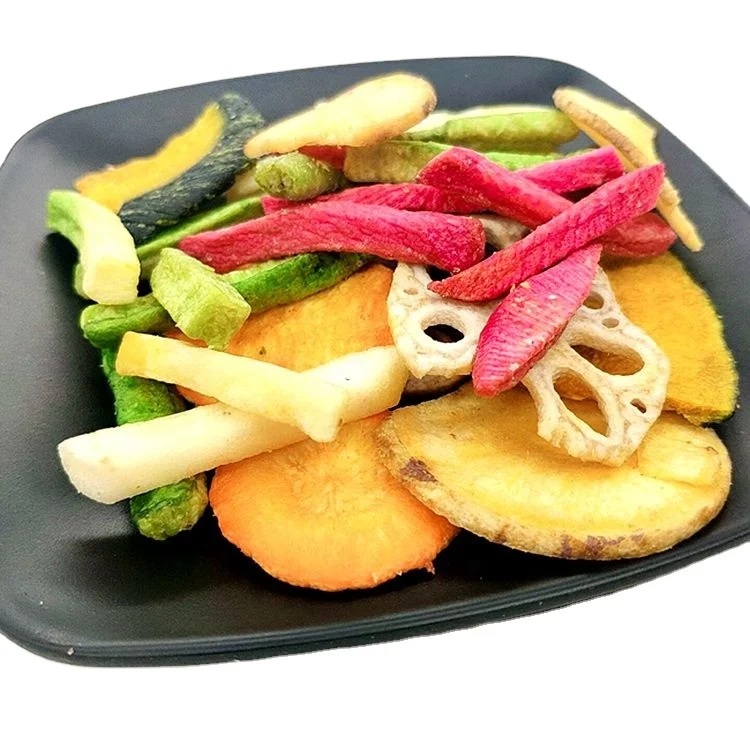 High Quality Dried Healthy Fruit Snack VF Mixed Vegetable Crispy Chips
