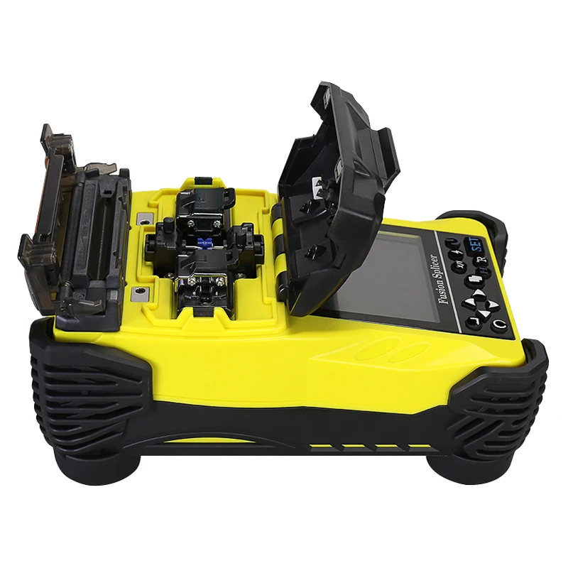 FTTH Automatic optical fiber fusion machine with VFL Comptyco AUA-15F splicing machine Optical Fiber Fusion Splicer
