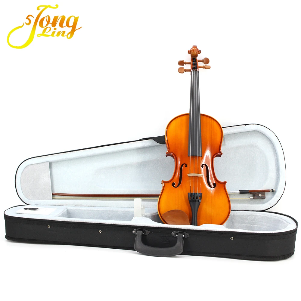 for Sale Tongling Violin Manufacturer Full Size Spruce Body Violin