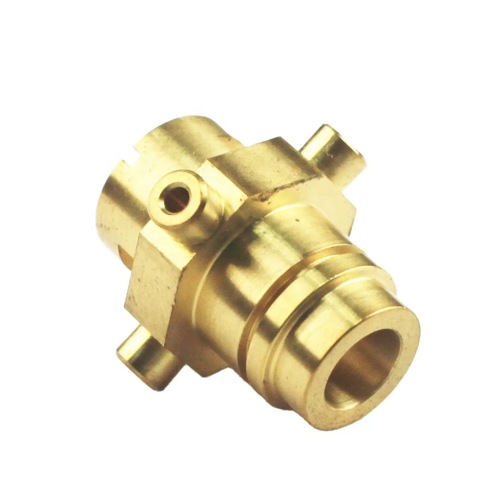 По индивидуальному заказу CNC подвергая механической обработке металла мини-Углеродистые стальные 2-дюймового медного шарового клапана