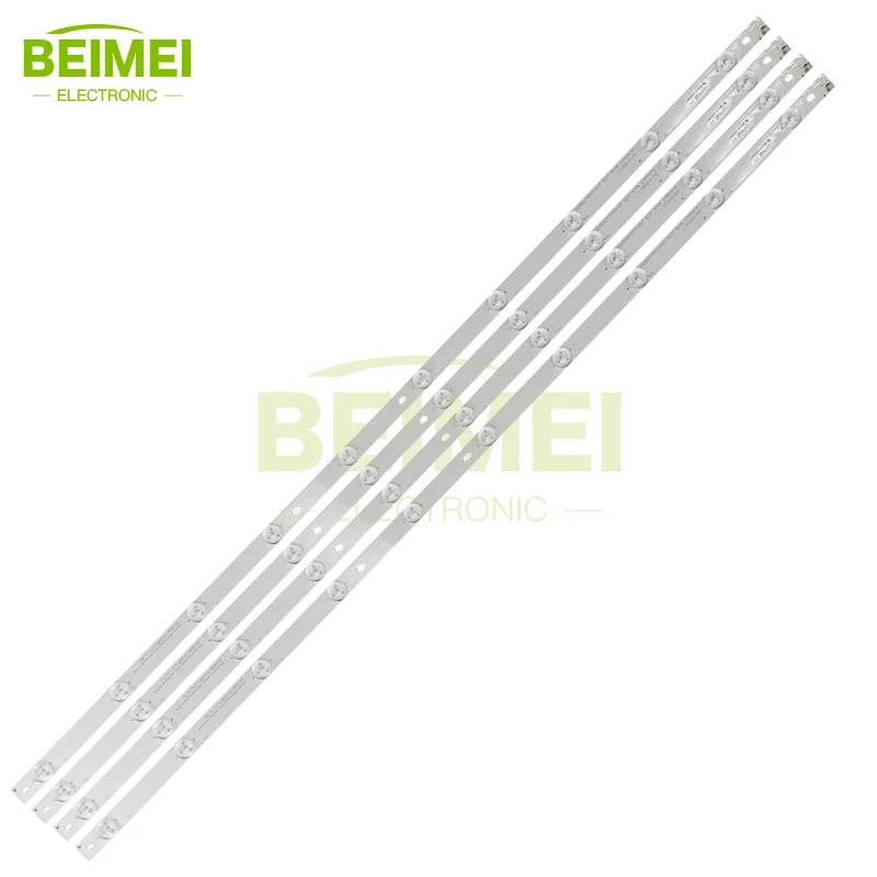 TV backlight strip LB-C430F14-E1-L-G1 SVJ430A07_Rev08_10LED_20722 for Changhong 10led 3V 4pcs/set LCD TV led backlight bar
