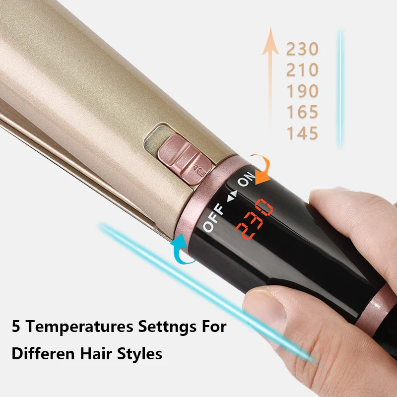 3D плавающие керамические пластины витой утюжок для волос