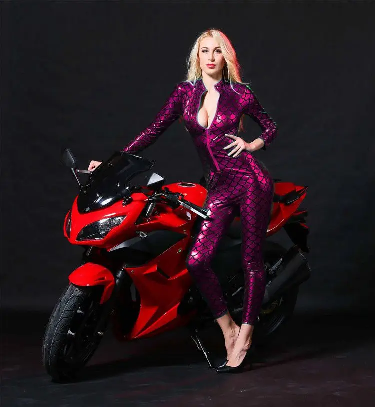 2021 women classic clothing 4 colors romper mermaid print cosplay sexy lingerie one piece outfits body stocking  jumpsuit