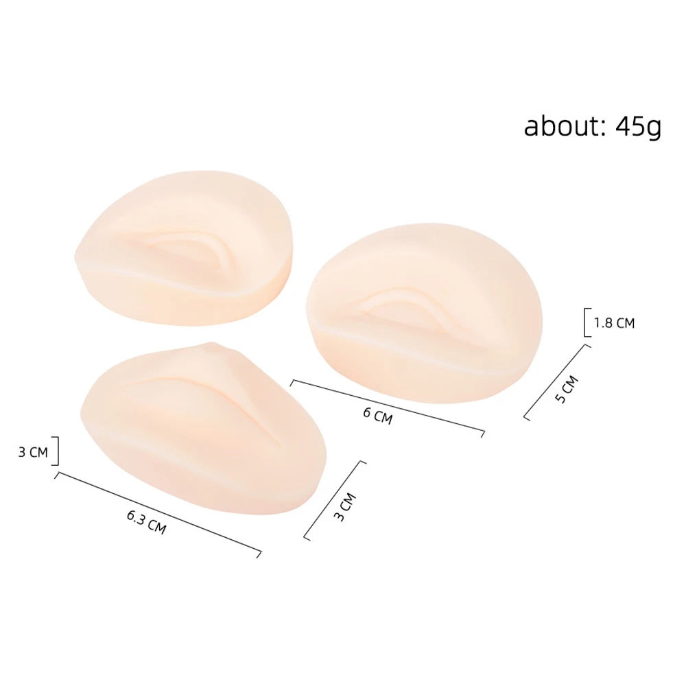 Silicone Injected Eyelashes Makeup Tools Practice Lash Rubber Eyelash Extension Training Mannequin Head