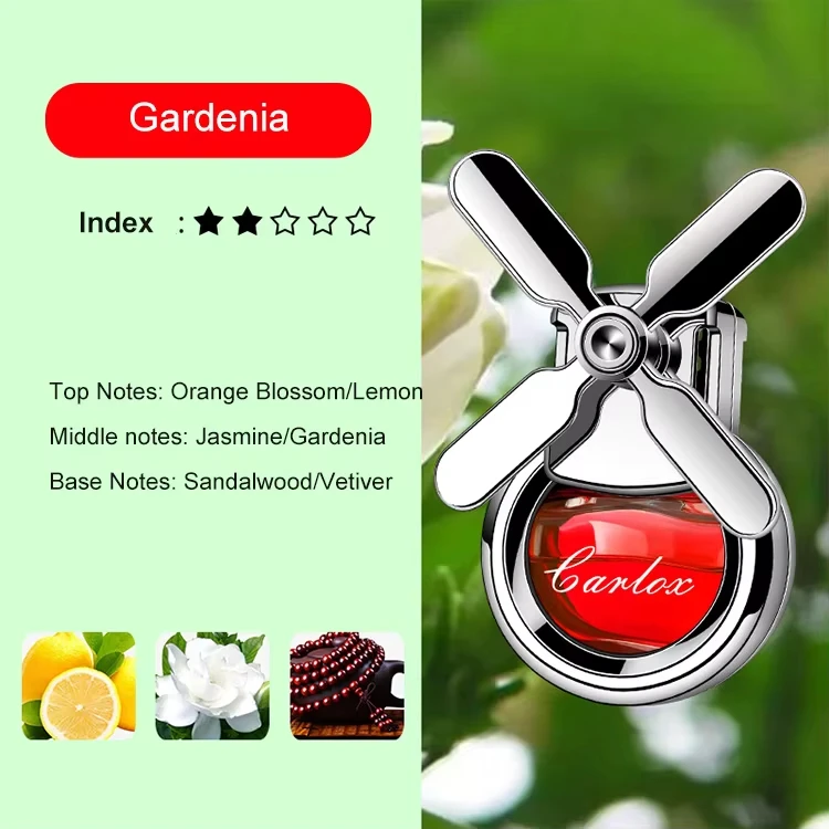 Car Air Conditioner Fan Perfume Essential Oil Car Air Outlet Air Freshener Perfume
