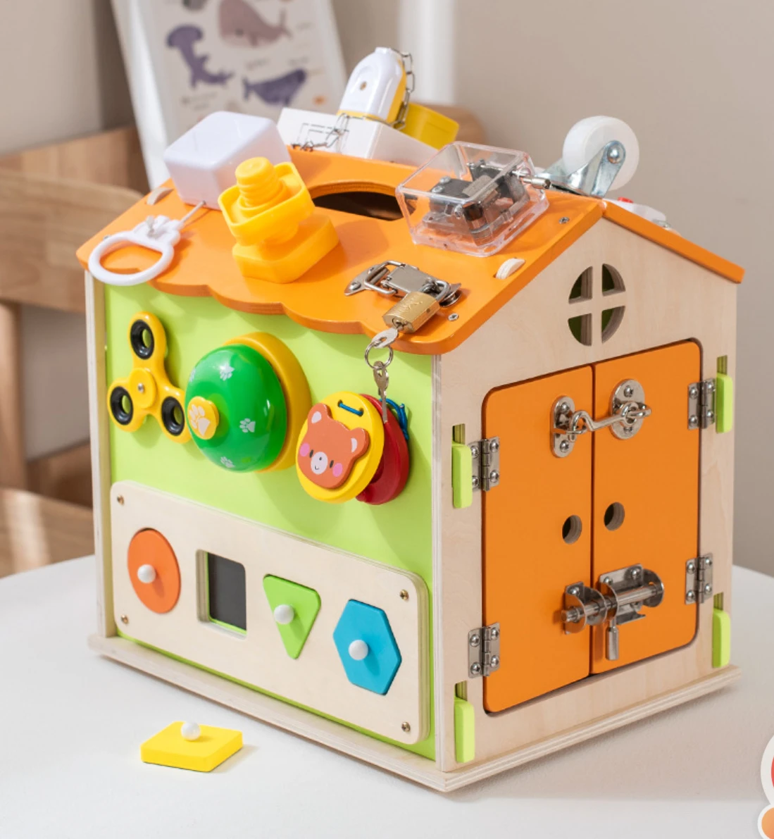 Игрушечная доска для занятий Монтессори