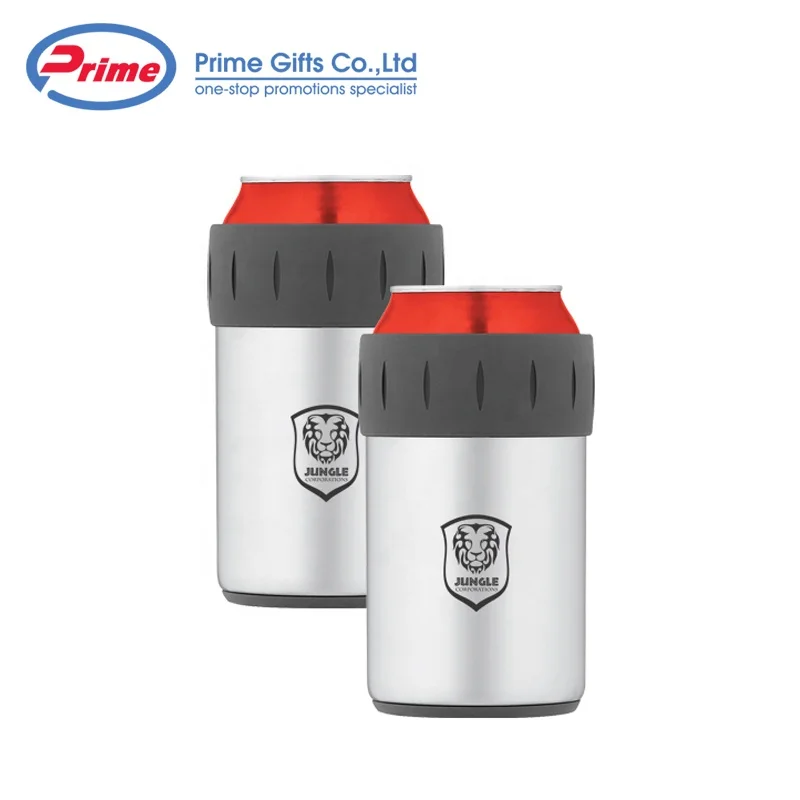 12oz Personalized Custom Made Double Wall 304 Stainless Steel Bottle Insulator Beer Can Cooler