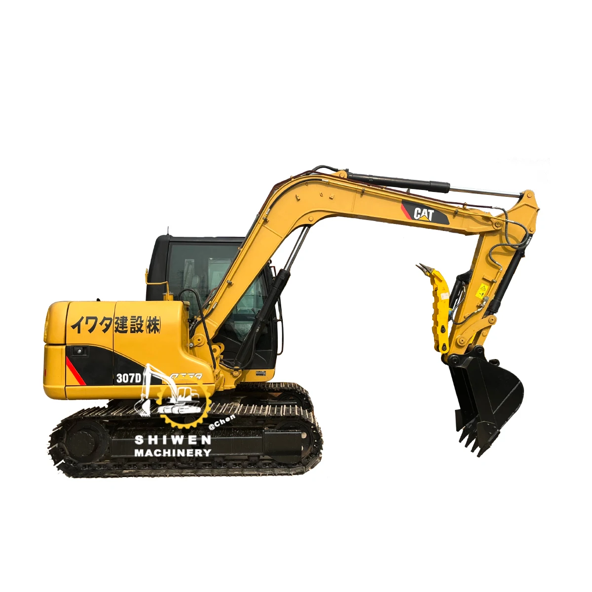 Used Cat307d Excavator, 7ton Used Caterpillar 307d Crawler Excavator Cat 307 D Tractor Excavator