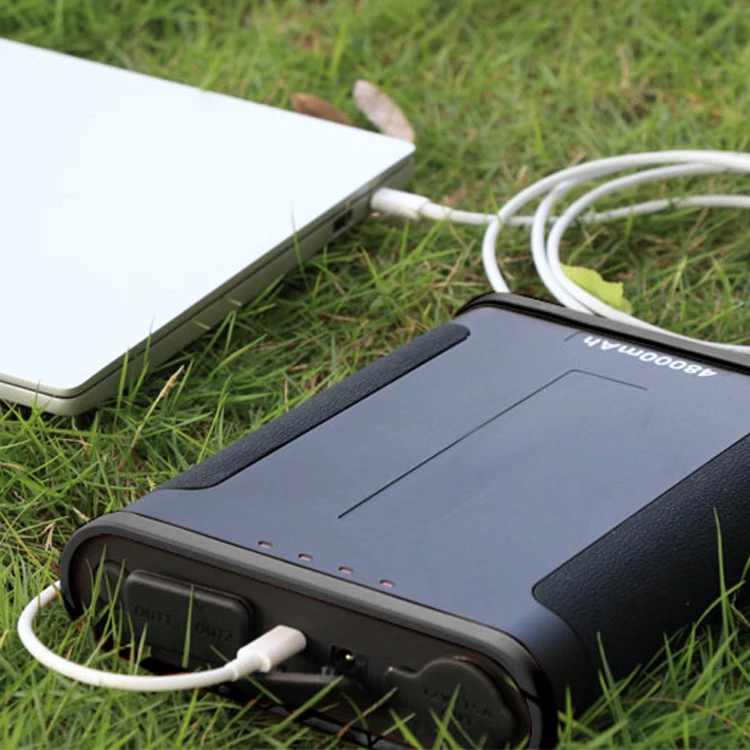 Outdoor Power Bank Portable Charger 50000 Mah Usb/Dc Input Best Seller Laptop Lifepo4 DC 12V Power Battery Bank For Cpap