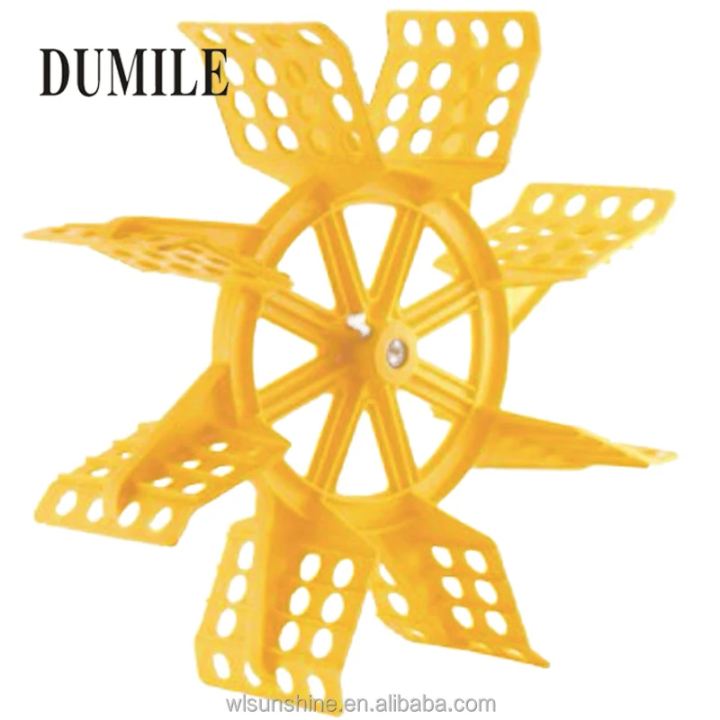 Strong Plastic Impeller for Paddle Wheel Aerator  For Shrimp Farming Aerator
