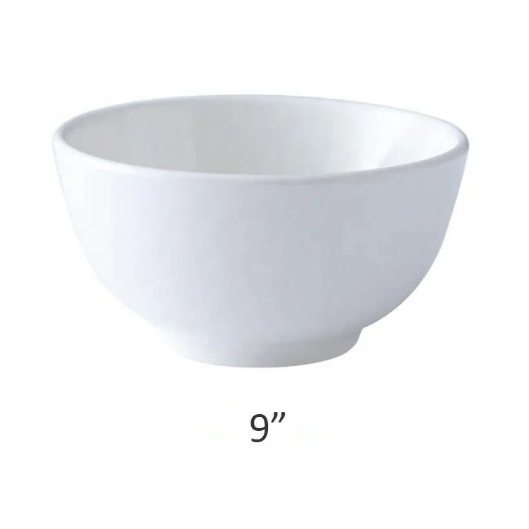 
ceramic white serving bowls porcelain for cereal 