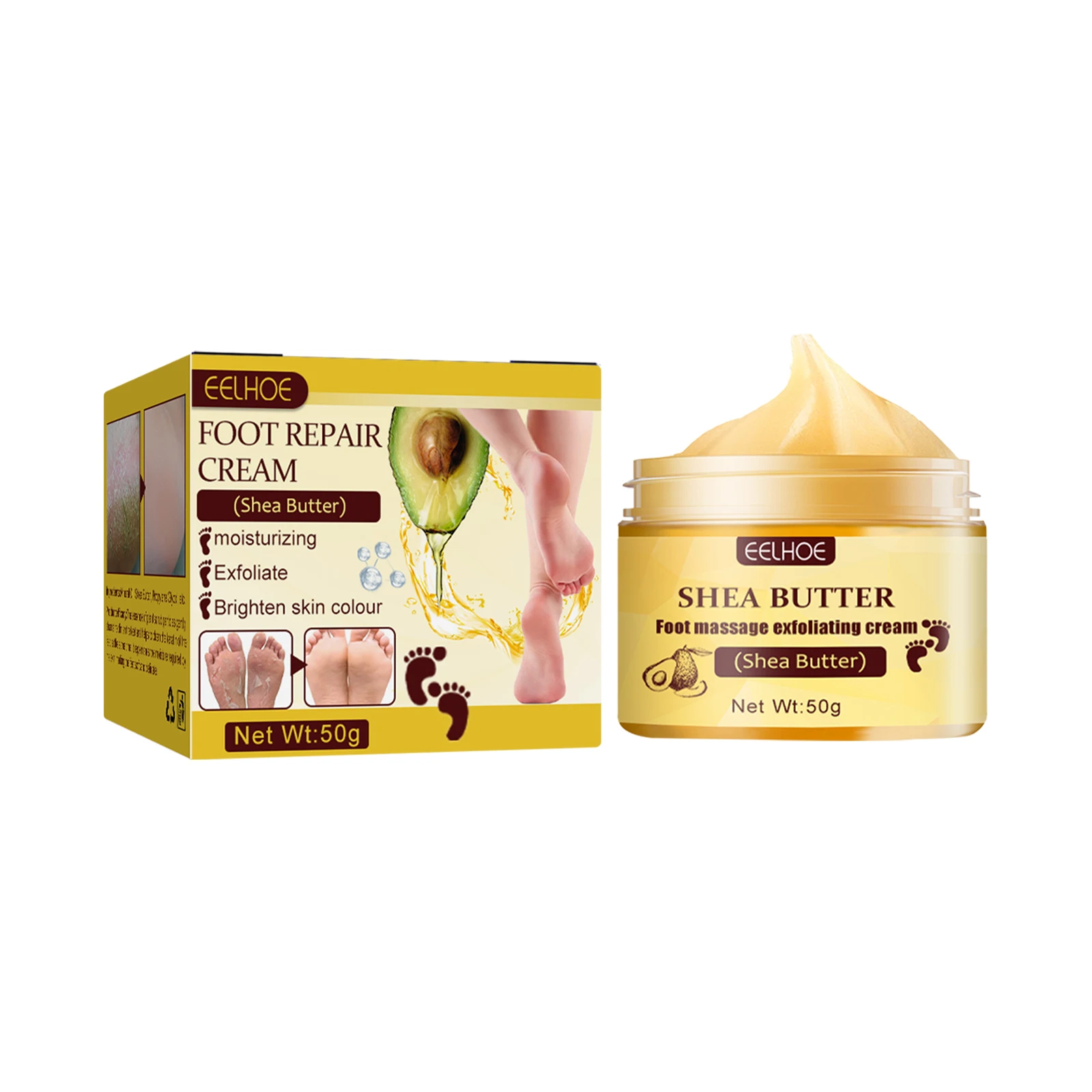 New Foot Massage Exfoliating Cream Foot care Moisturizes And Protects Against Chapping Peeling And Chapping Foot cream