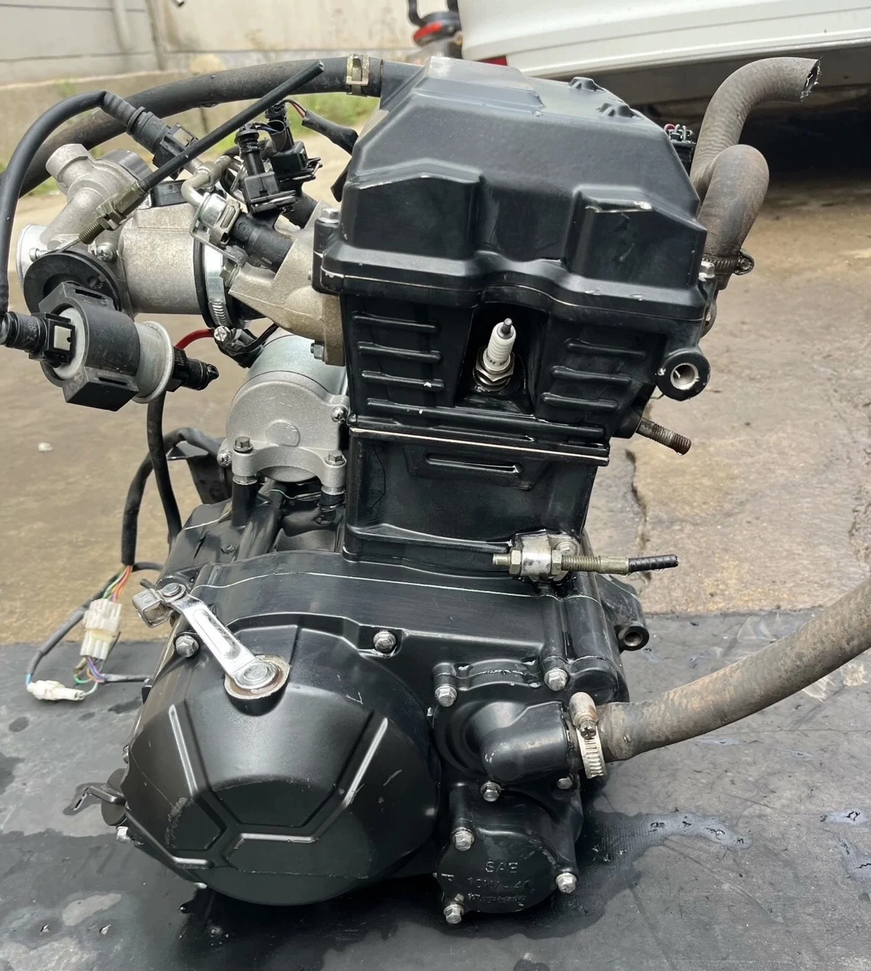 China Motorcycle Engine Disassembly Factory for Second hand High horsepower Three wheeled Motorcycle Engine Assembly