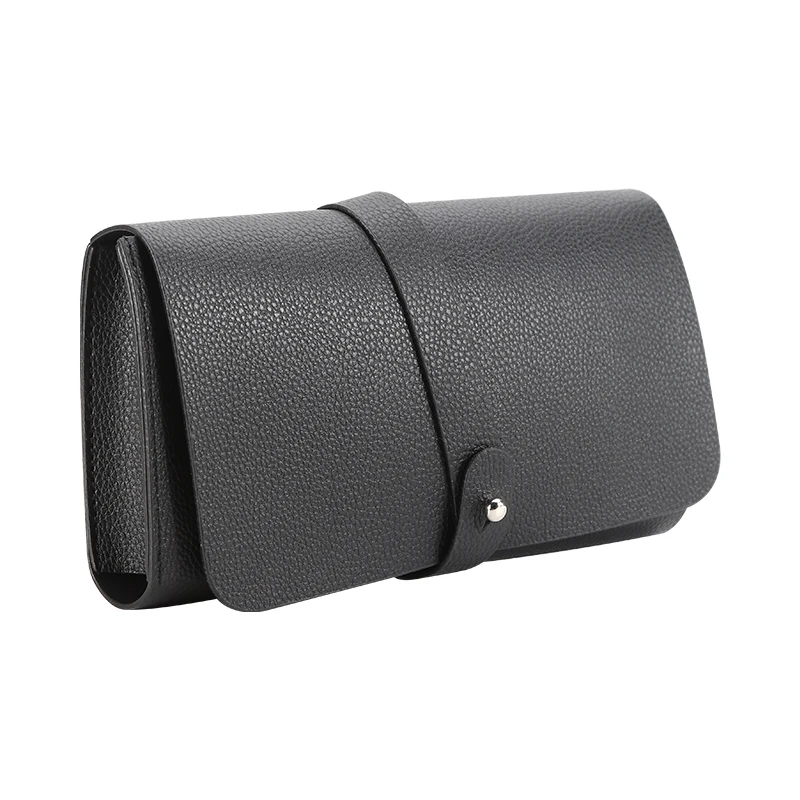 New Design Cowhide Smoking Accessories Tobacco Pipe Bag Tobacco Tools Portable Luxury Leather Pipe Bag