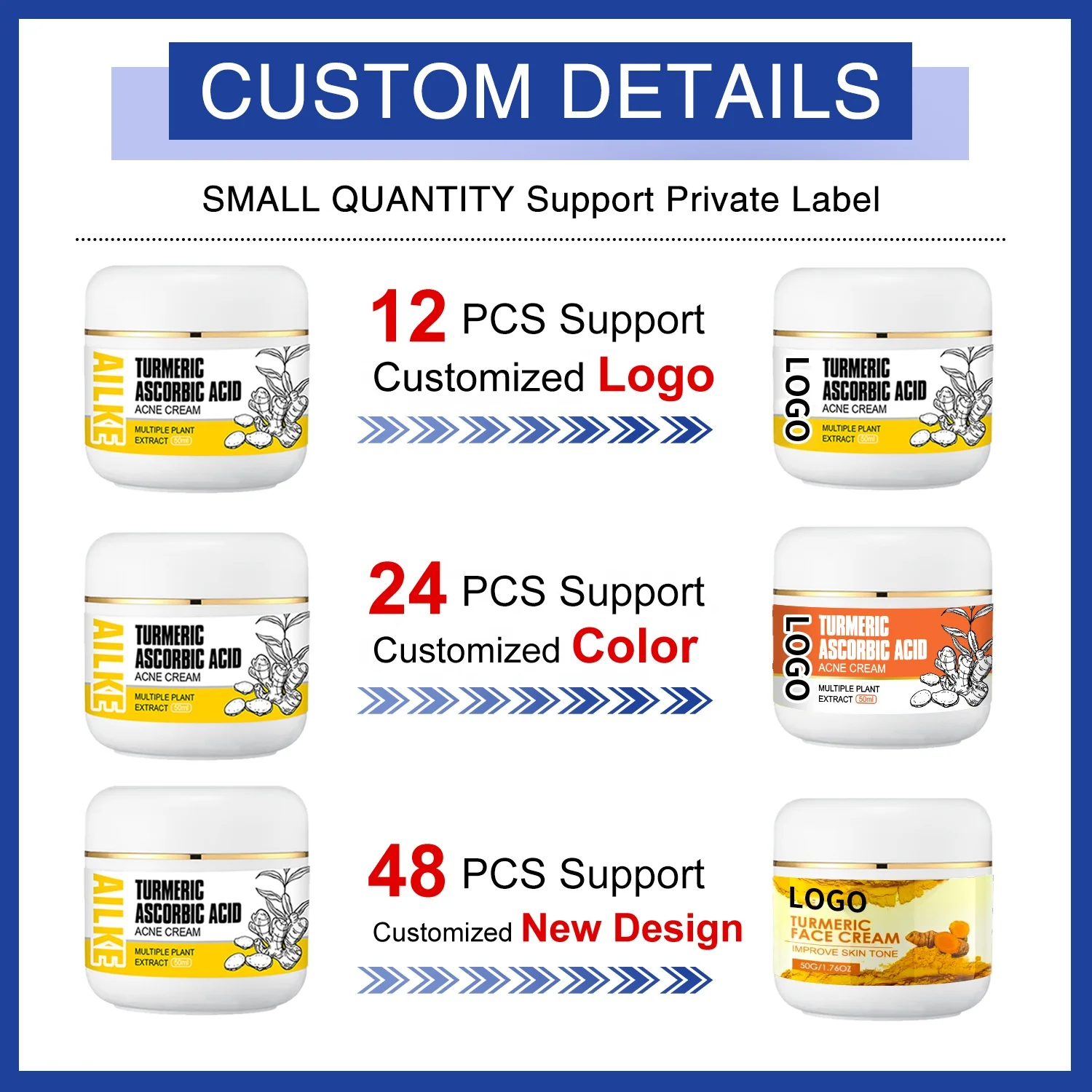 Wholesale Professional Anti Whitening Alike Day Night Removing Face Lightening Acne Cream For Glowing Skin