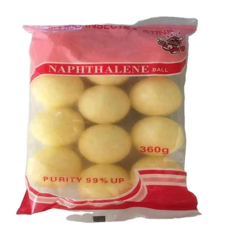 Manufacturer 360g 99% Colored Moth Balls refined naphthalene