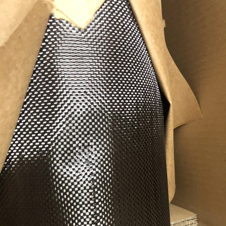 3k 6k 12k Black Twill Weave Carbon Fiber Fabric 100% Prepreg Carbon Cloth