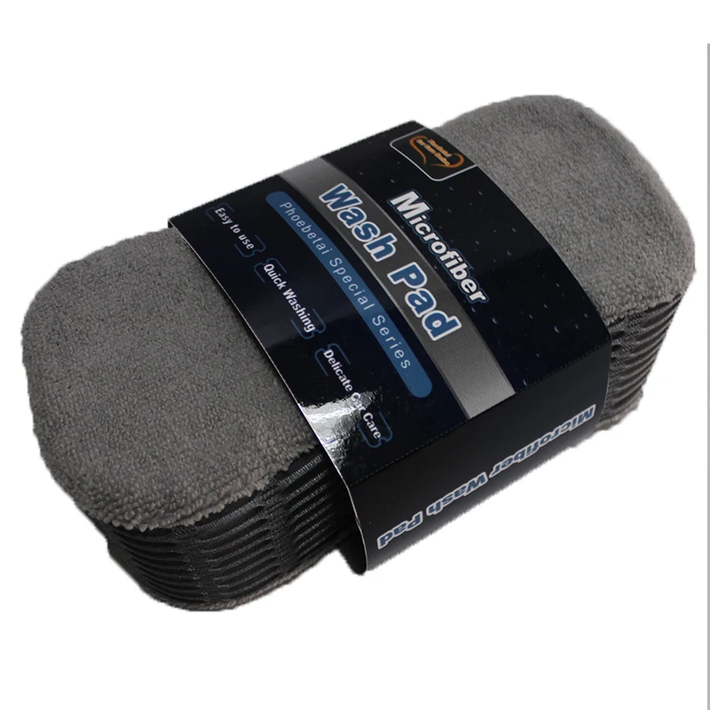  Car cleaning sponge combine microfiber and sandwich cloth super