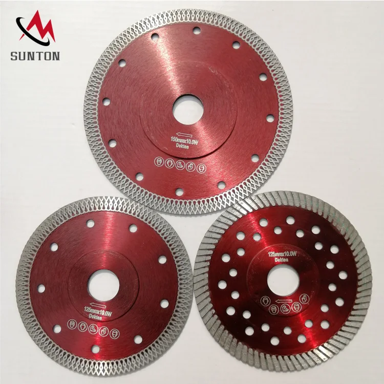 110 мм-230 мм тонкие Turbo сухие алмазные дисковые пилы для резки гранита плитки мрамора камня