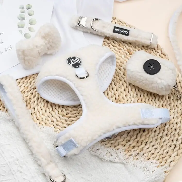 HanYang собачья шлейка 2022 от производителя OEM шлейка для домашних животных роскошный поводок для собак персонализированный оптовый зимний комплект шлейки для собак на заказ