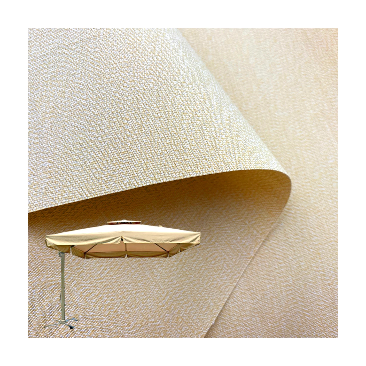 Hot sell  waterproof Spun polyester awning fabric for outdoor canopy furniture