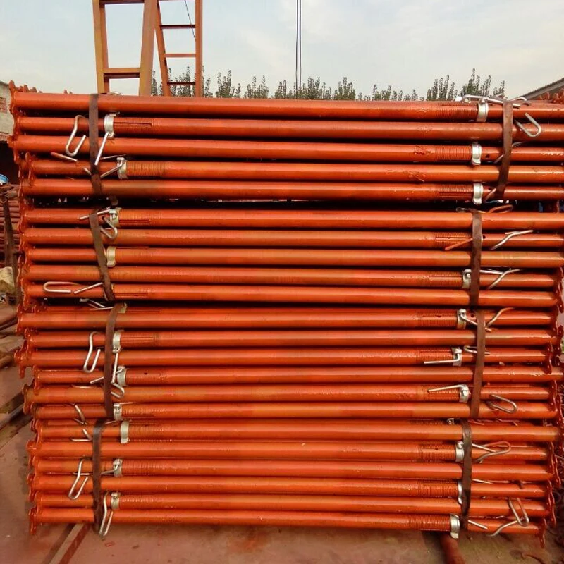 Heavy Duty 4m Adjustable Shoring Jack Post 48/60MM Powder Coated  adjustable Scaffolding Steel Props support for construction
