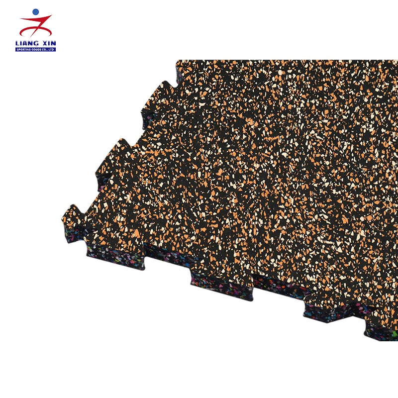 Factory high quality Non-toxic gym floor rubber mats No smell Eco friendly rubber mat for gym crossfit area Recycled gym mat