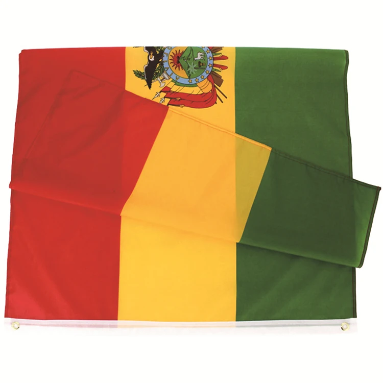 Full Printing Election 3X5 Bolivia Flag country Decoration Celebration Custom Bolivia Flag