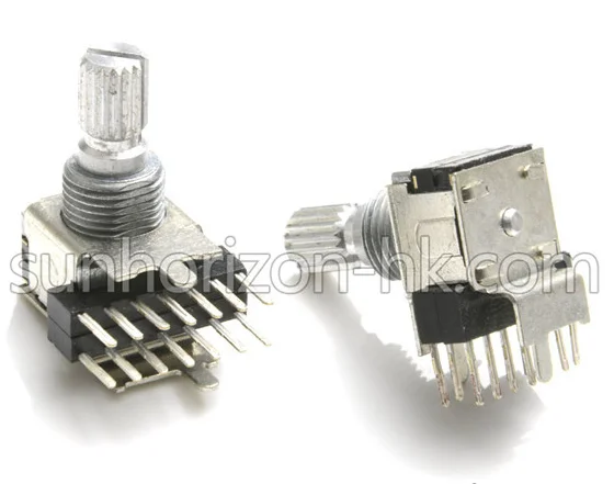 22mm double pole 5 position vertical  rotary switch