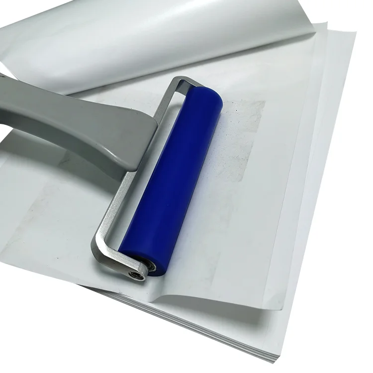 Cleanroom Sticky Rubber Roller Floor Industrial Cleaning Reusable Manual Silicone Sticky Roller