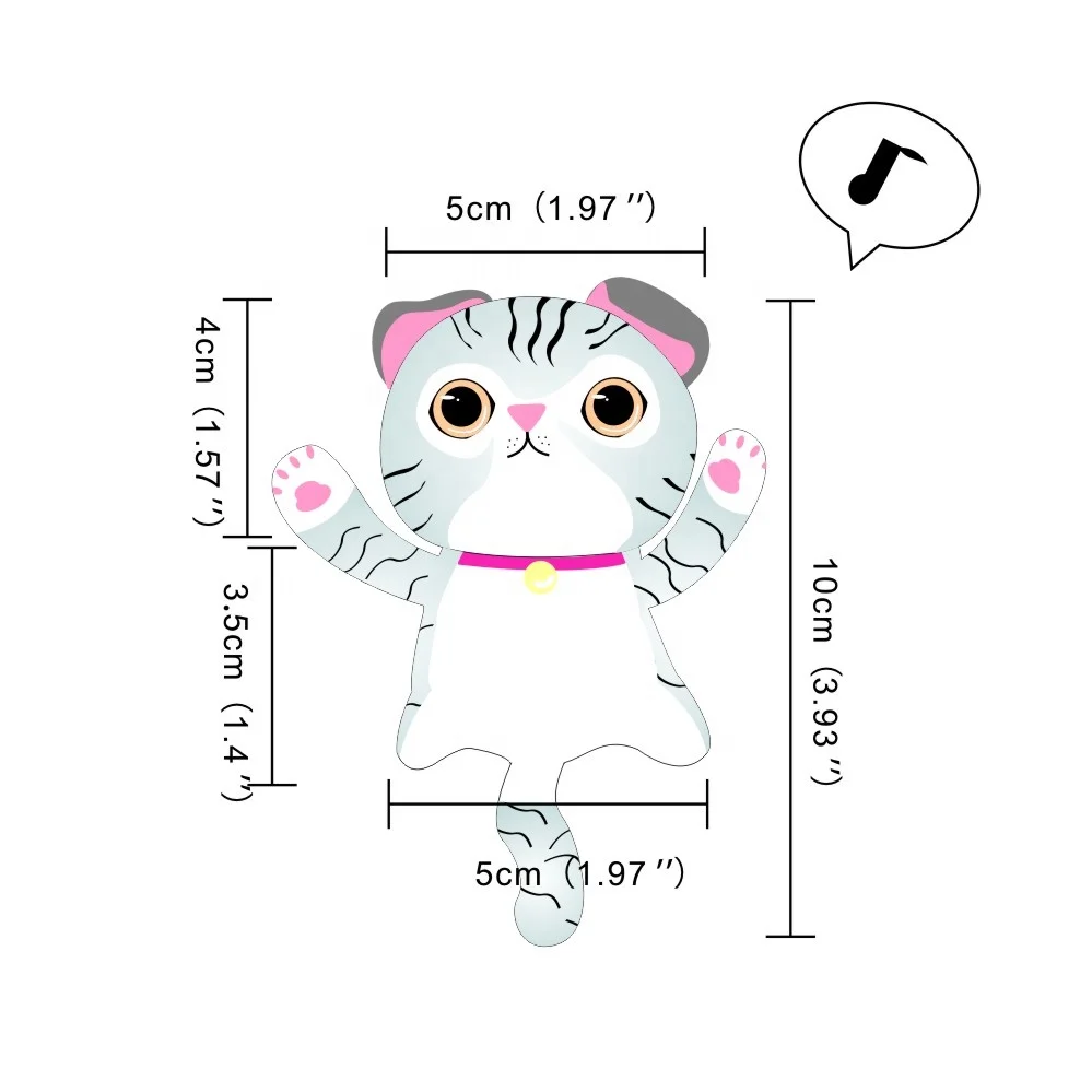 Wool Felting DIY Kits Needle Felt Handicraft Making Supplies Set Photo Frame Optional Lovely Adorable Cat